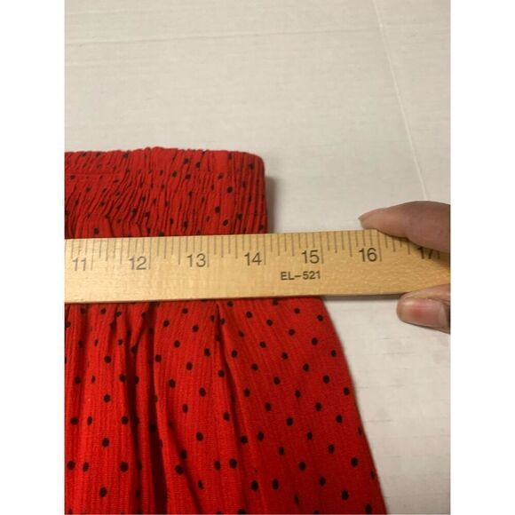 Vintage Polka Dot Patterned A-Line Skirt - Picture 5 of 7